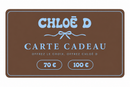 CARTE CADEAU CHLOĒ D